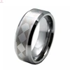 Fashionable Laser Engraving Cobalt Sterling Tungsten Rings