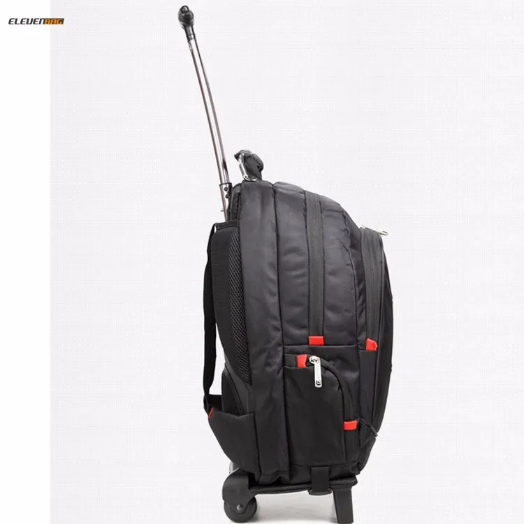 Multi Function Wheeled Travel Trolley Laptop Backpack Travel