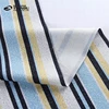Hot selling woven printing moroccan casual shirt lurex stripe fabric wholesale