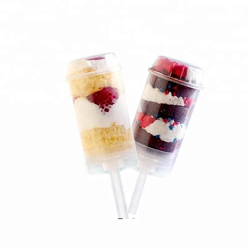 

Food Contact Safe Cake push up pops Mold kitchen baking tools, White or according to your request