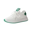knitted upper running women sport shoes sneakers