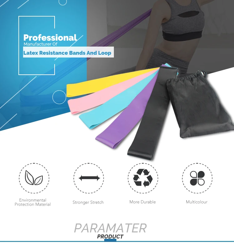 Eco Friendly Colorful Resistance Band Set Buy Resistance Band Set,Colorful Resistance Band,Eco