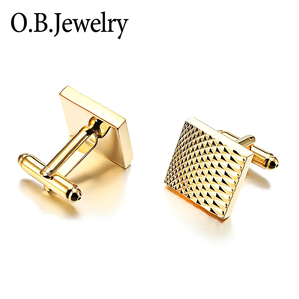 CL1019LP-Classic Black Business Cufflink