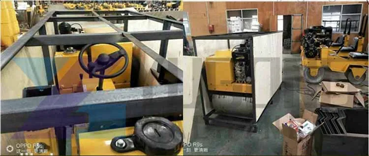 double drum new road roller price