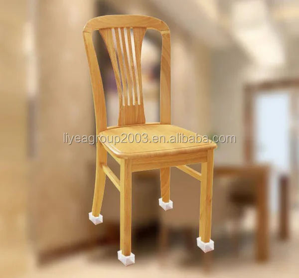 Cómo proteger pisos de madera silla tapones de goma de página para ... Sillas par mesas de cristal
