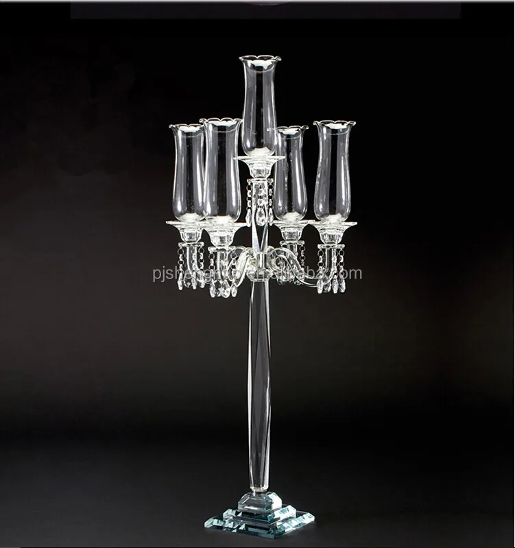 Floor Standing Crystal Candelabra Wedding Centerpieces For Home