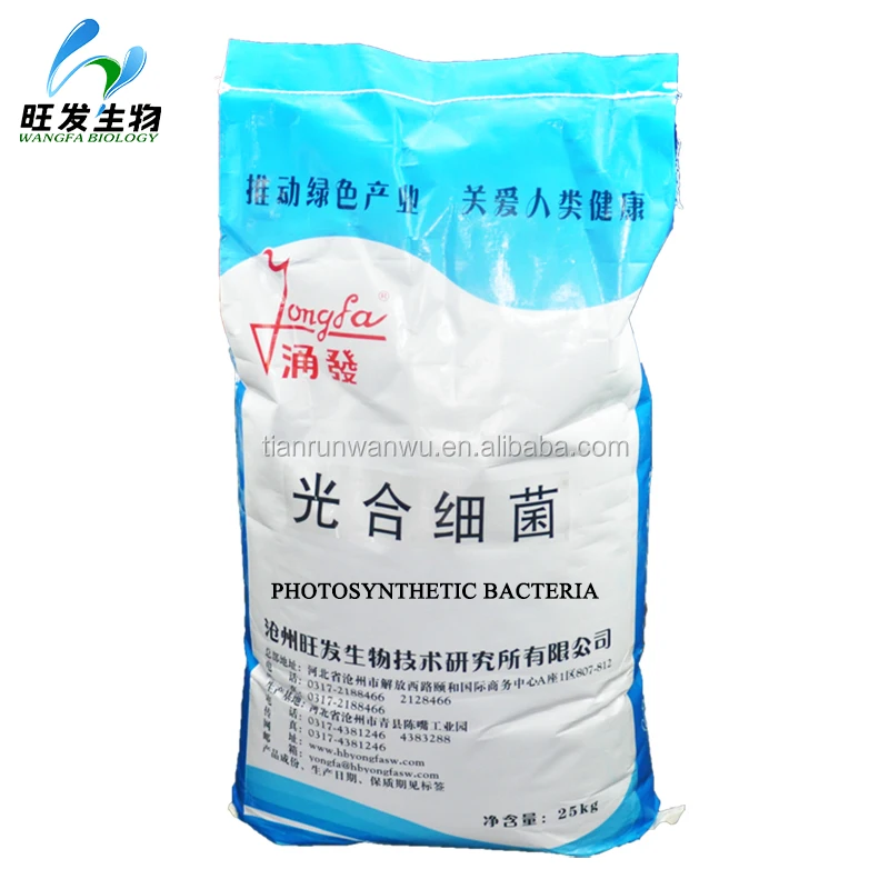 
Photosynthetic bacteria,Purifying water quality,Disease resistance and promote growth 