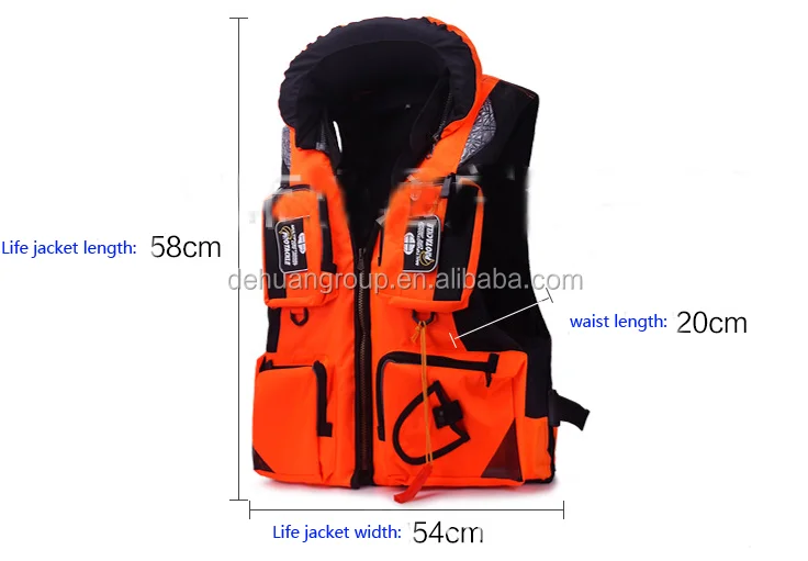 Nbr/pvc Foam Whitewater Rescue Pfd Life Jacket/vest 150n Buoyancy In