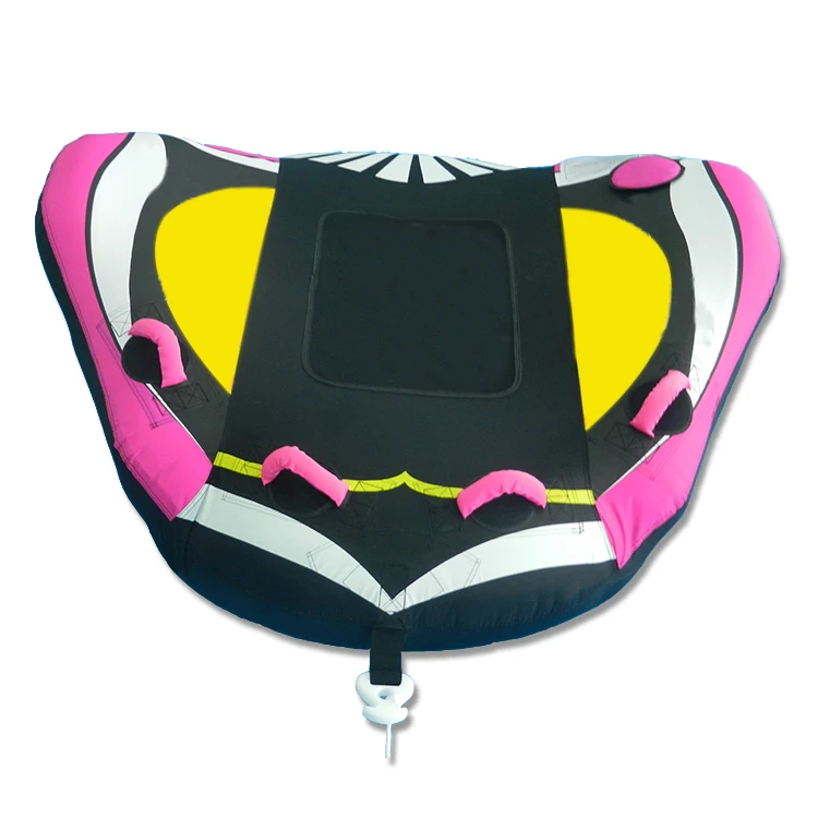 

Factory Price 2 Rider Inflatable Towable Ski Water Tube for Water Sports, As photo(or customized)