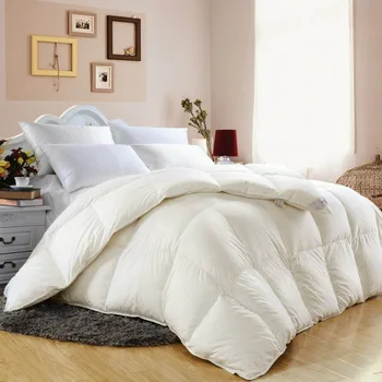 Home Textile Brand Names Goose Feather Down Double Bed Quilt