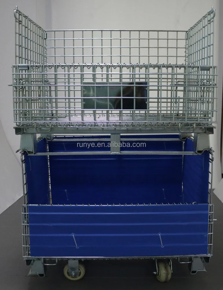 Akro-Mils Bulk Storage Container: Polyethylene, Collapsible Bulk MPN:BH484034201000N