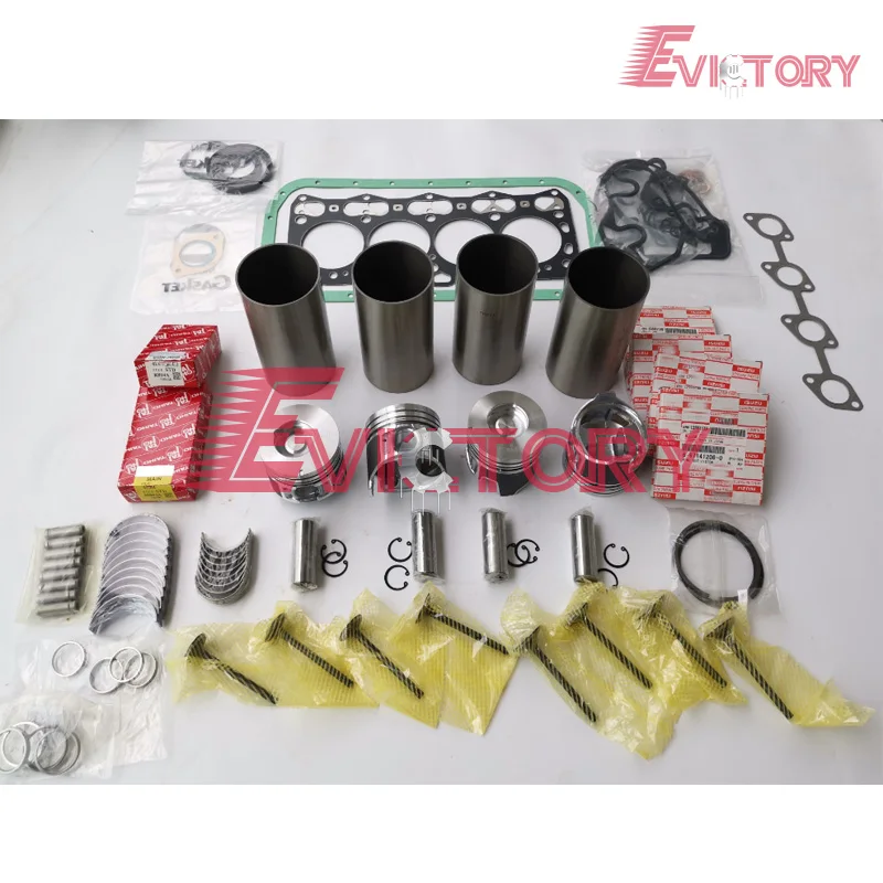 

For Kobelco Excavator SK70 4LE2 4LE2X engine rebuild kit