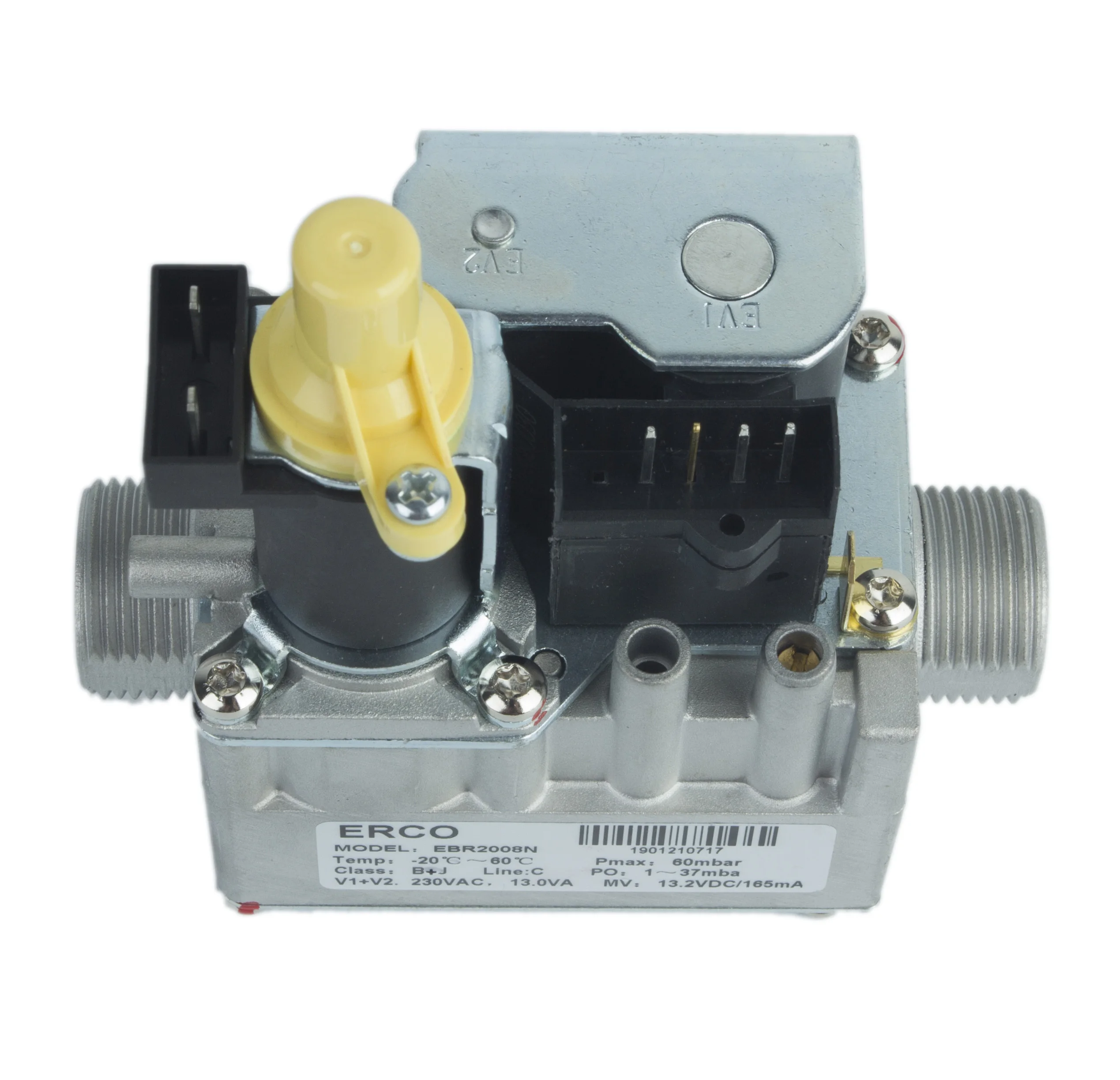 
Combination proportional solenoid gas valve for wall hung boilers 