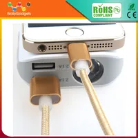 USB Cable, Magnetic USB Cable Micro USB 1M Magnetic Charging Cable Metal Magnetic Charger with High Quality in Silver/Gold