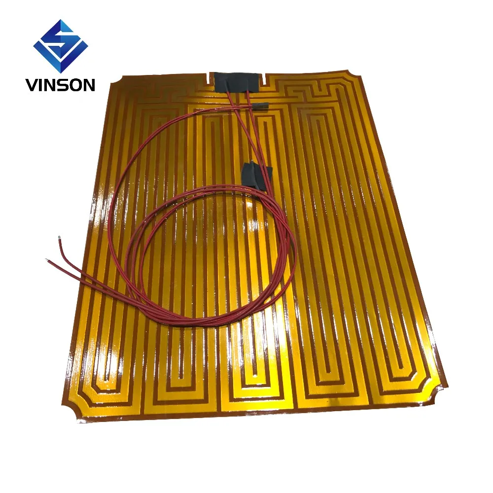 Customized Low Temperature Silicone Heating Element Low Voltage 5v Usb