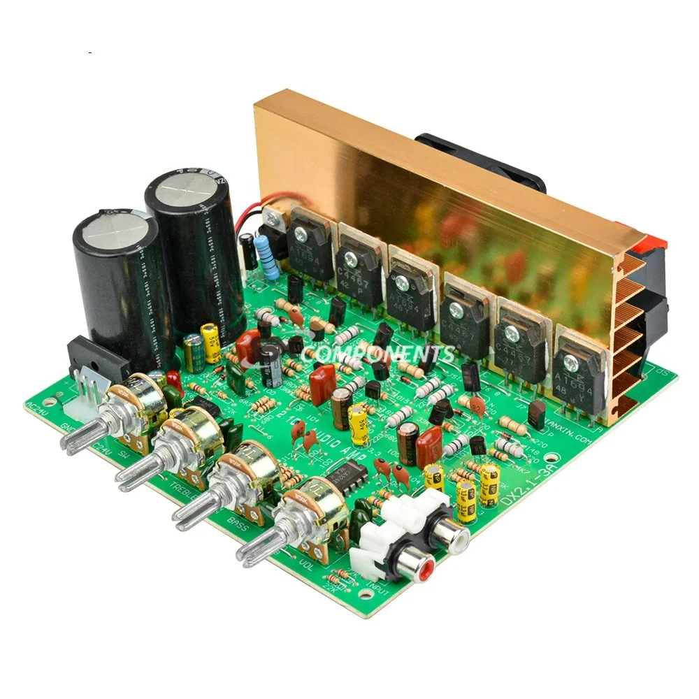 50w Circuits Car Subwoofer Amplifier
