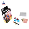 sale for supermarket kids game education optical illusion toy magic tricks card illusion magic coin trick kids set