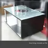 on sale outdoor table with ethanol fireplace insert