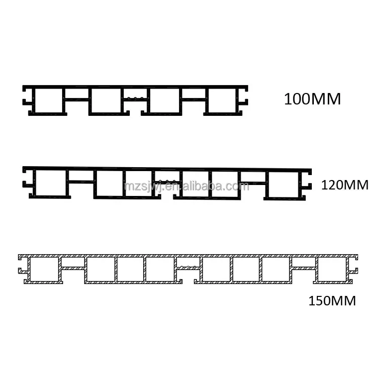 
100mm waterproof silver pvc kitchen cabinet skirting board 