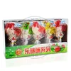 New rooster shaped hard lollipop candy in display box