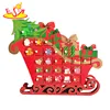 2018 wholesale wooden advent calendar christmas trees wooden advent calendar funny wooden advent calendar W02A171
