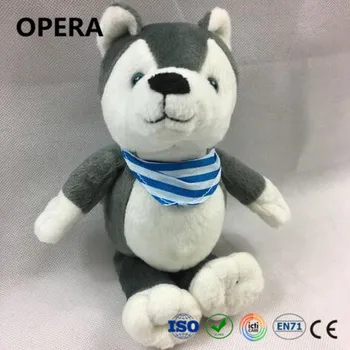custom wolf plush