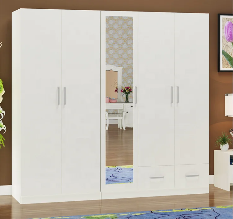 2 3 4 5 Doors Bedroom Mirror Wardrobe Closet Buy Closet