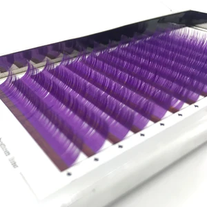 Wholesale Colorful Mink Individual Eyelash Extension 2