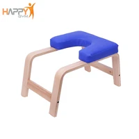 

Hot Sale Custom Blue Color Wood Yoga Chair Inversion Bench