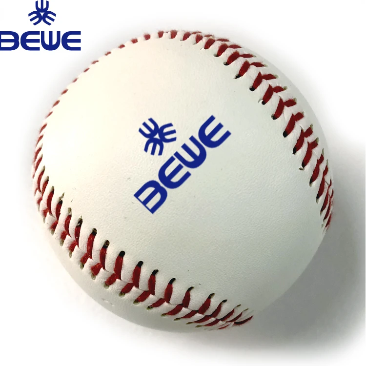 

PVC synthetic leather custom OEM logo personalized cheap baseball ball