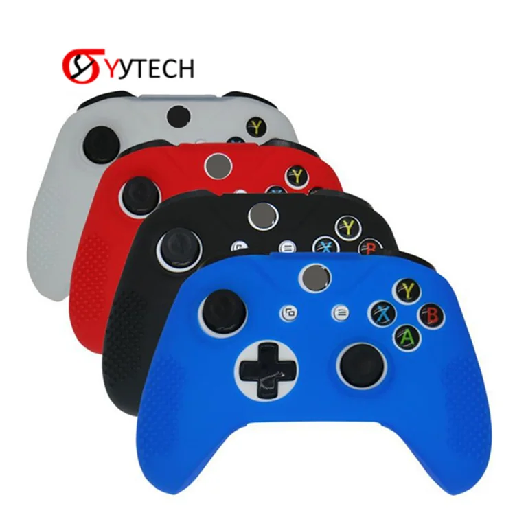 

SYYTECH Durable Soft Protective Silicon Rubber Cover Controller Skin Case for Xbox One S/Slim/X
