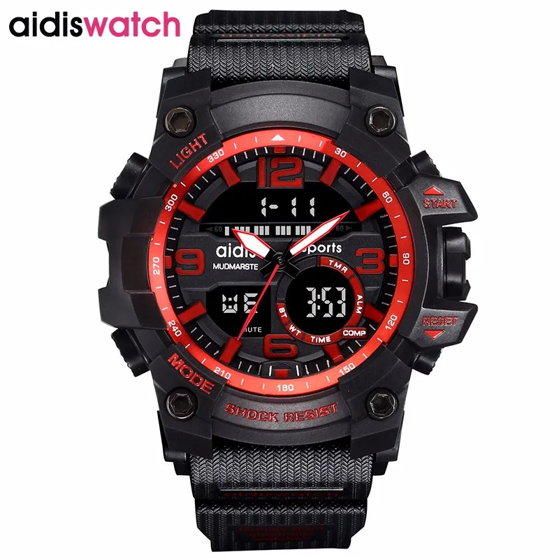 

Watch Digital Brand Hours Waterproof Outdoor Sports G Style Shock Watches Men Quartz Watch relojes Military LED WristWatch