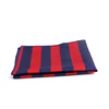 Wholesale yarn dyed pocket square, polyester mens handkerchief