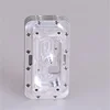 OEM Stainless Steel CNC Processing / CNC Metal Turning Metal Parts AN4 to AN16 Hose End