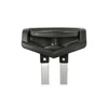 JX8116 hardware products telescopic luggage accessories parts aluminium pull pass through trolley handle tote for suitcase