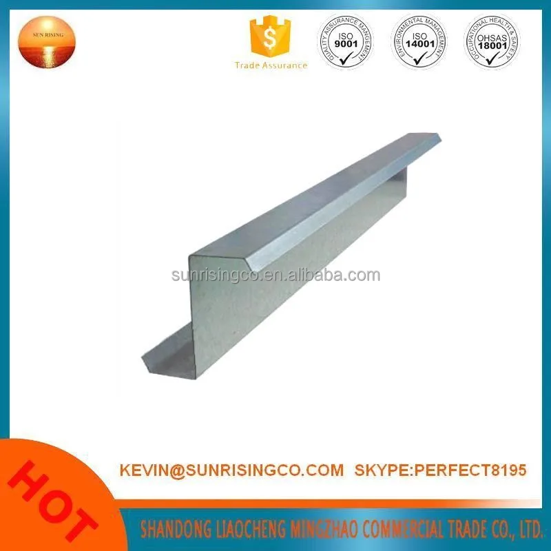 
hot dipped galvanized steel channel profile 