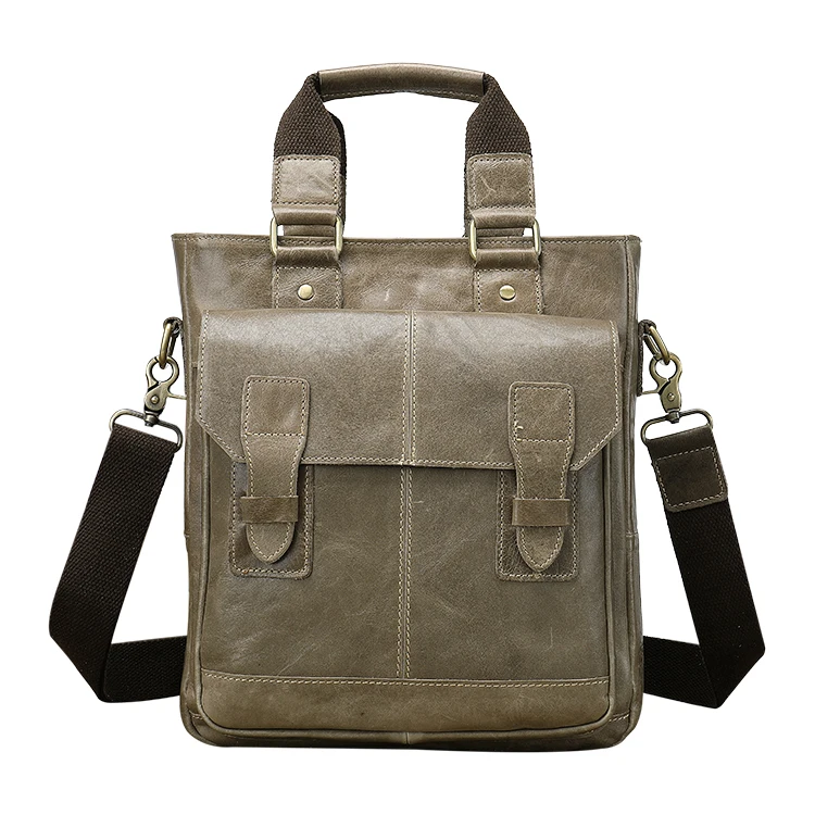 

Sample Available 2020 Design Business Coffee Men Leather Shoulder Tote Bags Wholesale Fashion Handbags Popular 8532