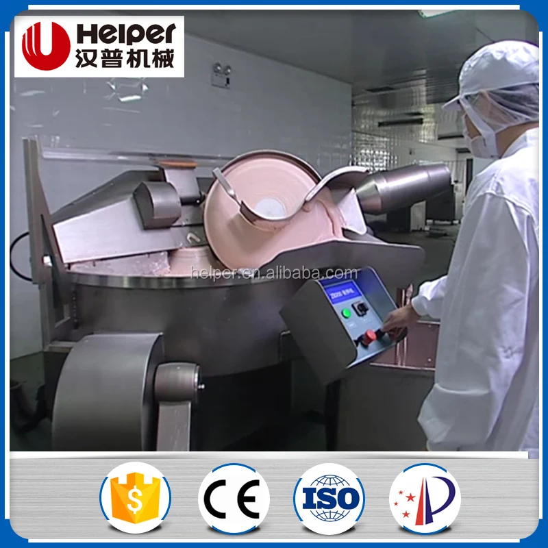 
High speed meat cutting machine, mince meat bowl cutter machine, meat bowl cutter 