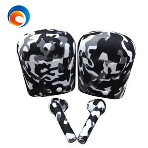 Coloured Drawing Bluetooth Wireless Ear Earbuds Micro USB Charging