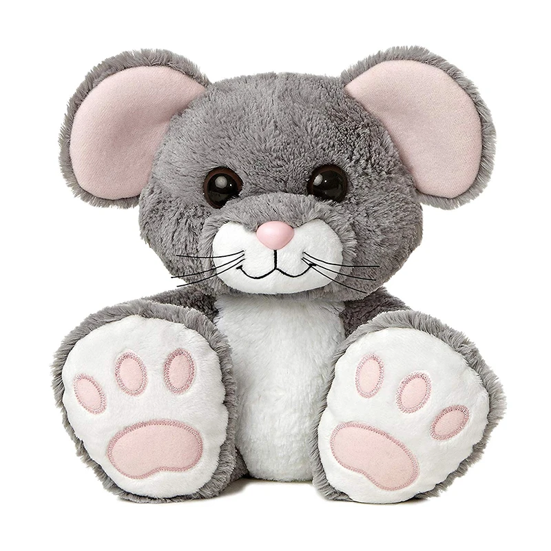 Grey mouse deals stuffed animal