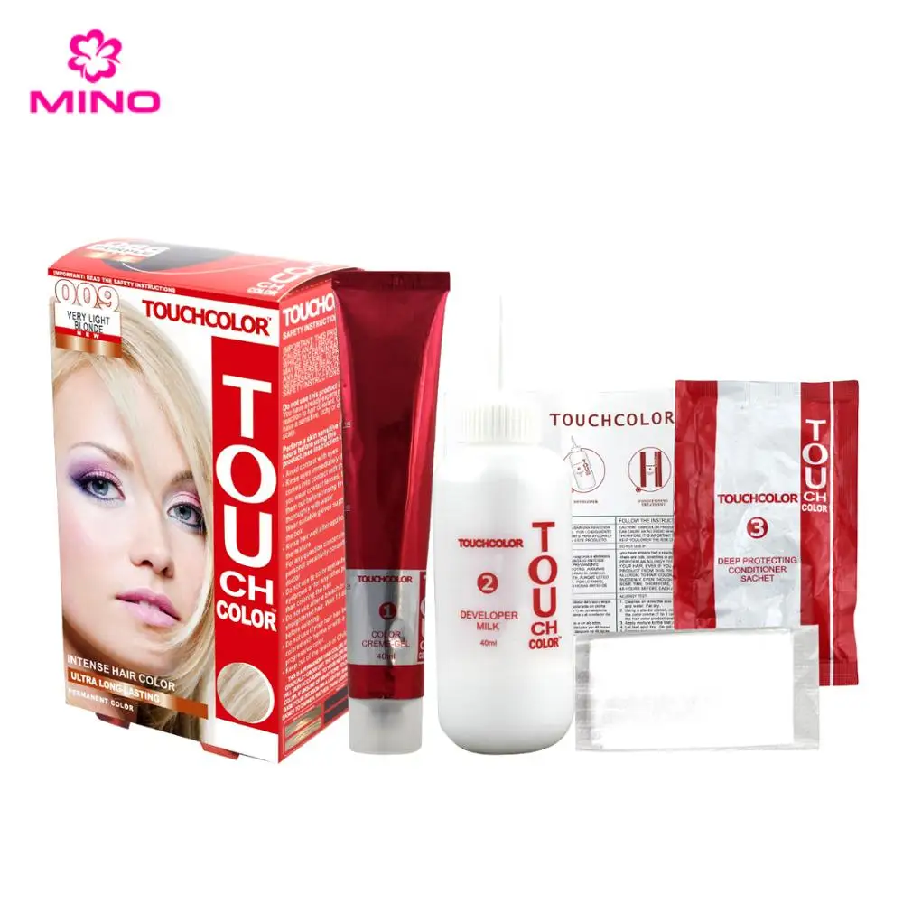 Oem Private Label Permanent Medium Red Violet Brown Hair Color