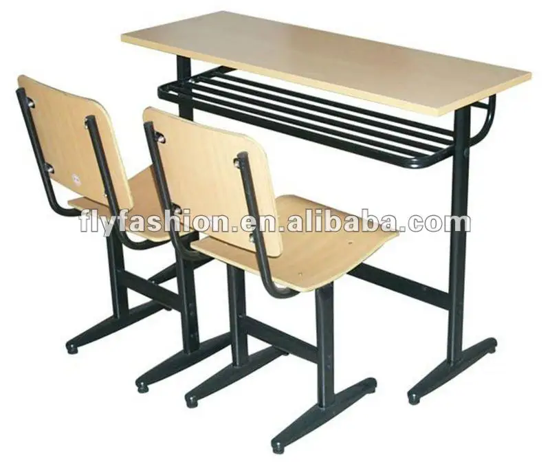 Hot Sale Modern School Desk And Chair Used School Desk Chair Metal