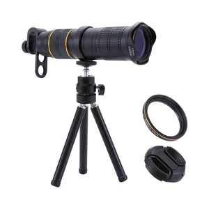 2019 new hot 18X-30X adjustable telescope lens for iphone mobile phone professional camera zoom lens combo set for smartphone
