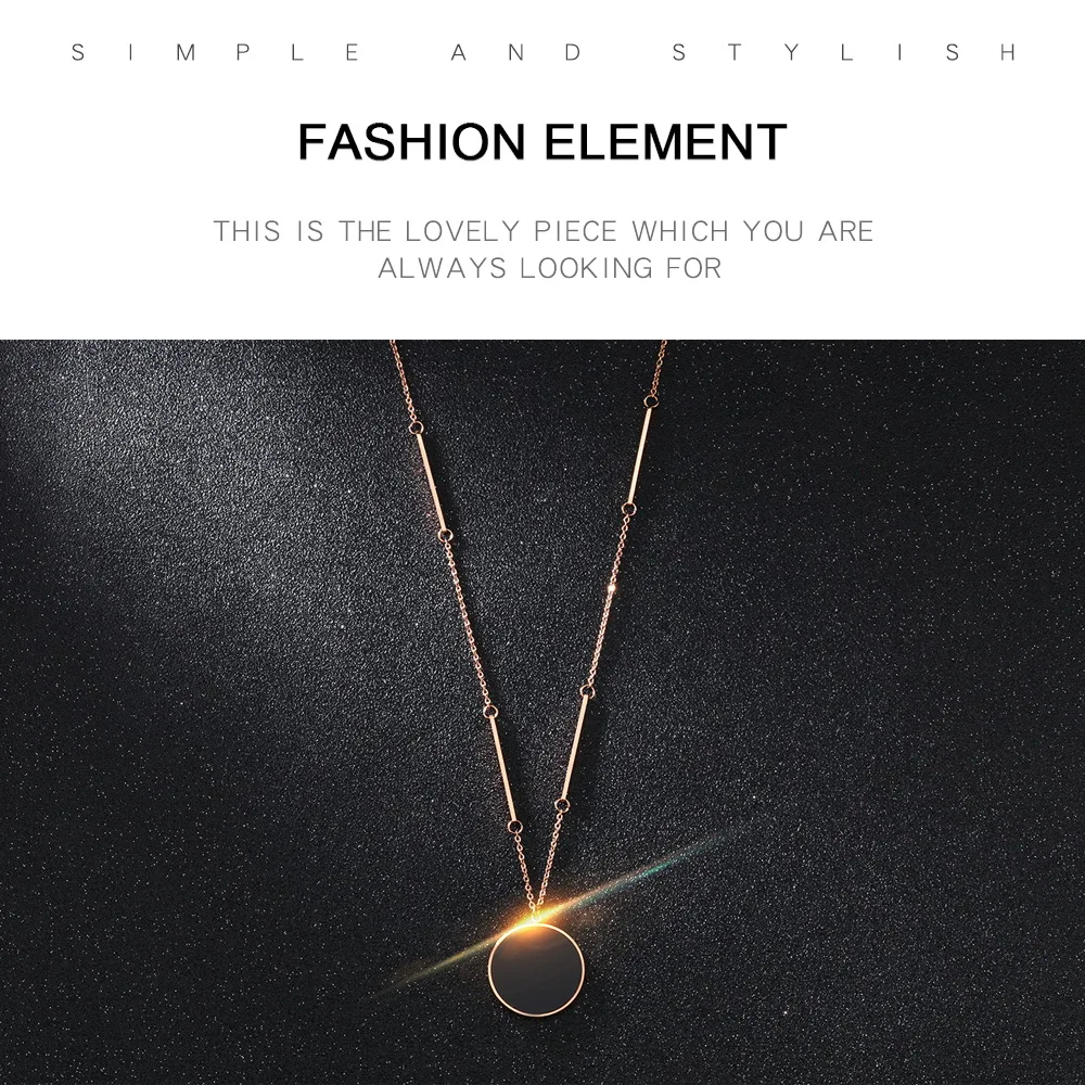 Autumn winter clothes hanging accessories wholesale custom stainless steel enamel circle pendants