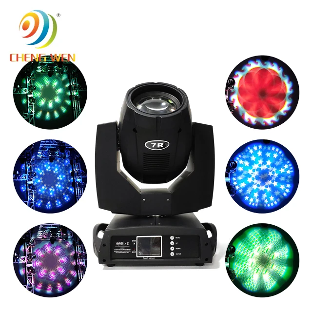 Wedding stage light 7R Beam 230W Moving headBeam Spot Wash 3in1 Light Sharpy 7r Beam Light Price