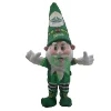 HI CE Popular christmas mascot costumes High quality christmas character mascot Green elf costume