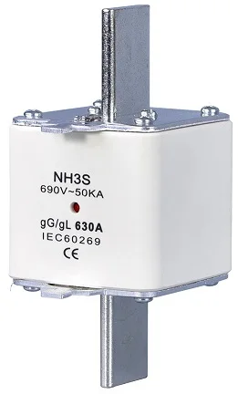 NH000 NH00 NH0 NH1 NH2 NH3 NH4 250V 440V 500V 690V 1000V AC DC 120KA PPN-33 PPN-35 PPN-37 PPN-39 Low voltage HRC NH Fuse Link