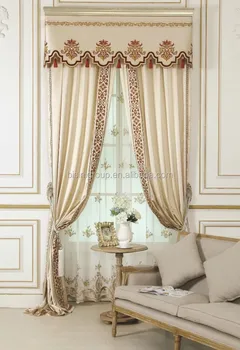 Interior Grandeur Classical French Provence Suburban Style Cream Color Curtain Blinds And Valances Bf11 09273d Buy French Provence Curtain Custom