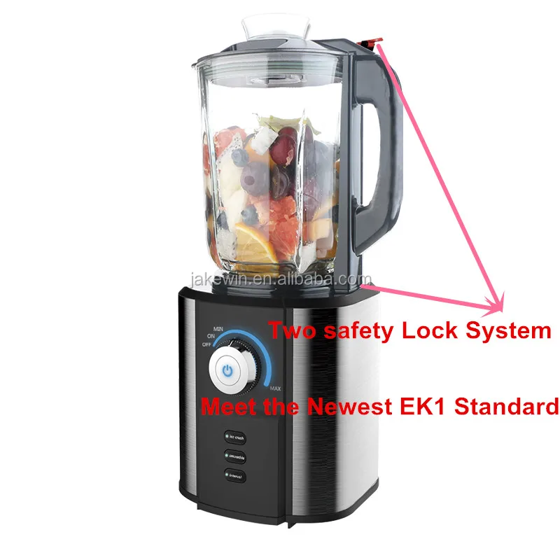 Commercial Electric Blender 500w 1.5l Easy Operation Stepless Electric