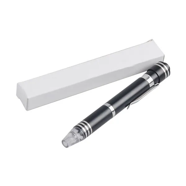 Engraving Logo Black Screwdriver Tool (bit) Pen With Flashlight - Buy ...